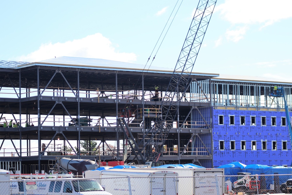 Construction of $20.6 million first modern-era barracks continues at Fort McCoy