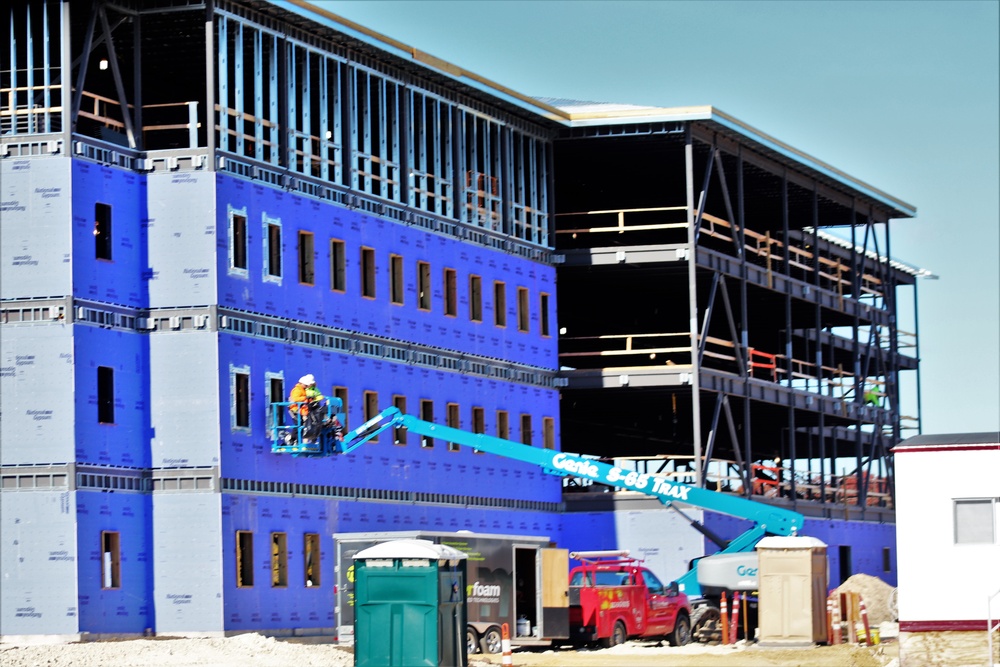 Construction of $20.6 million first modern-era barracks continues at Fort McCoy