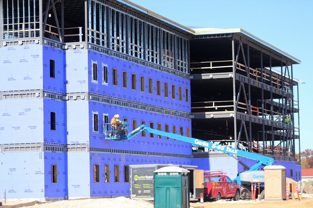 Construction of $20.6 million first modern-era barracks continues at Fort McCoy