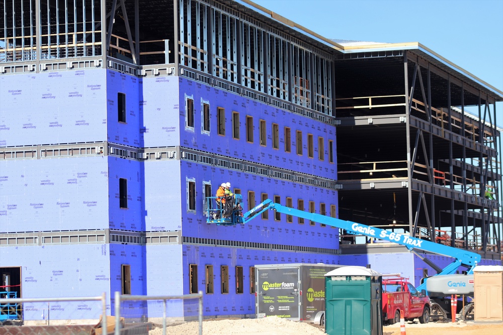 Construction of $20.6 million first modern-era barracks continues at Fort McCoy