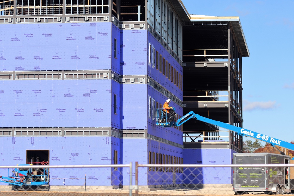 Construction of $20.6 million first modern-era barracks continues at Fort McCoy