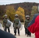 Italian soldiers simulate protester negotiation