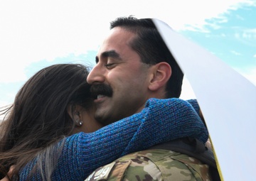 SQUAD SWAP: 437th AW Conducts Deployment Swap at Al Udeid Air Base