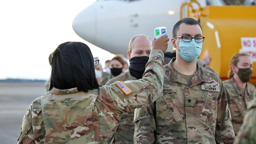 2ABCT Soldiers Return Home