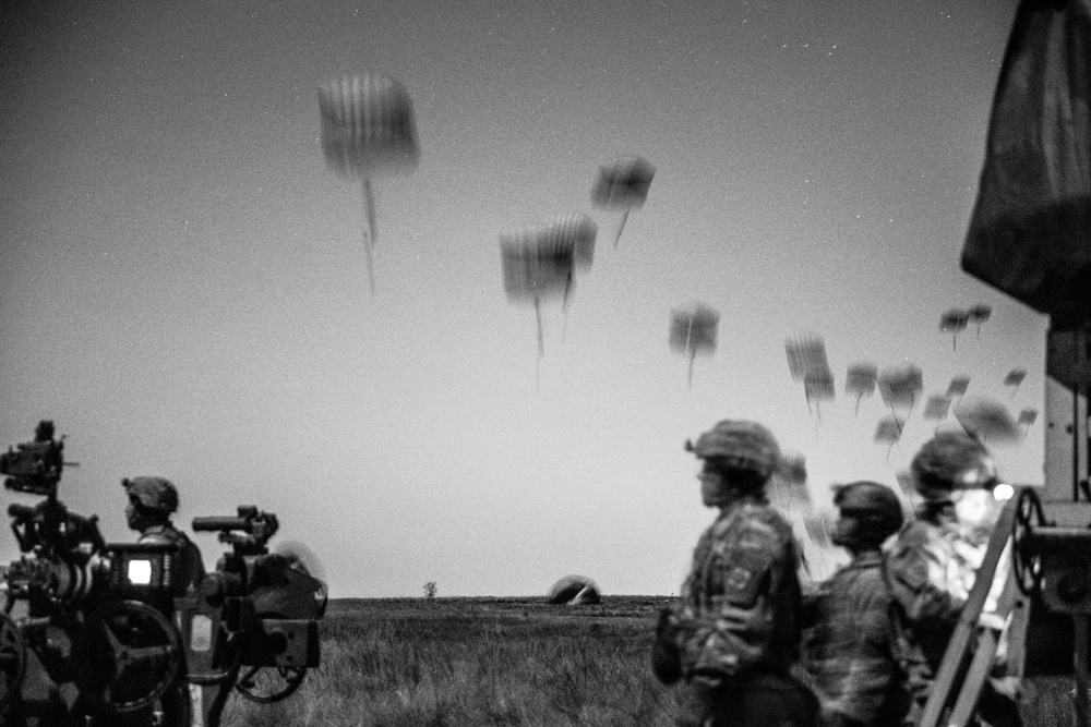 Paratroopers from 3rd Brigade Combat Team, 82nd Airborne Division execute Operation Panther Storm.