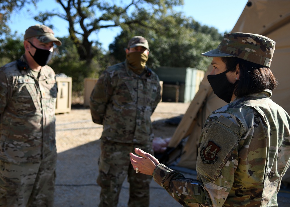 U.S. Air Force Nurse Corps chief nurse visits 59th Medical Wing