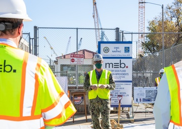 Breaking Ground: NNSY’s Shipyard Infrastructure Optimization Program (SIOP) and the Dry Dock Floodwall Protection Improvements Project