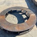 Responders fabricated and installed anti-chafing gear flanges