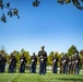Modified Funeral Honors with Funeral Escort Are Conducted for U.S. Marine Corps Pvt. 1st Class Bruce Carter in Section 60