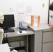Naval Health Clinic Hawaii (NHCH) Lab Technician records patient safety errors in the 'Room of Errors' at Branch Health Clinic (BHC) Makalapa
