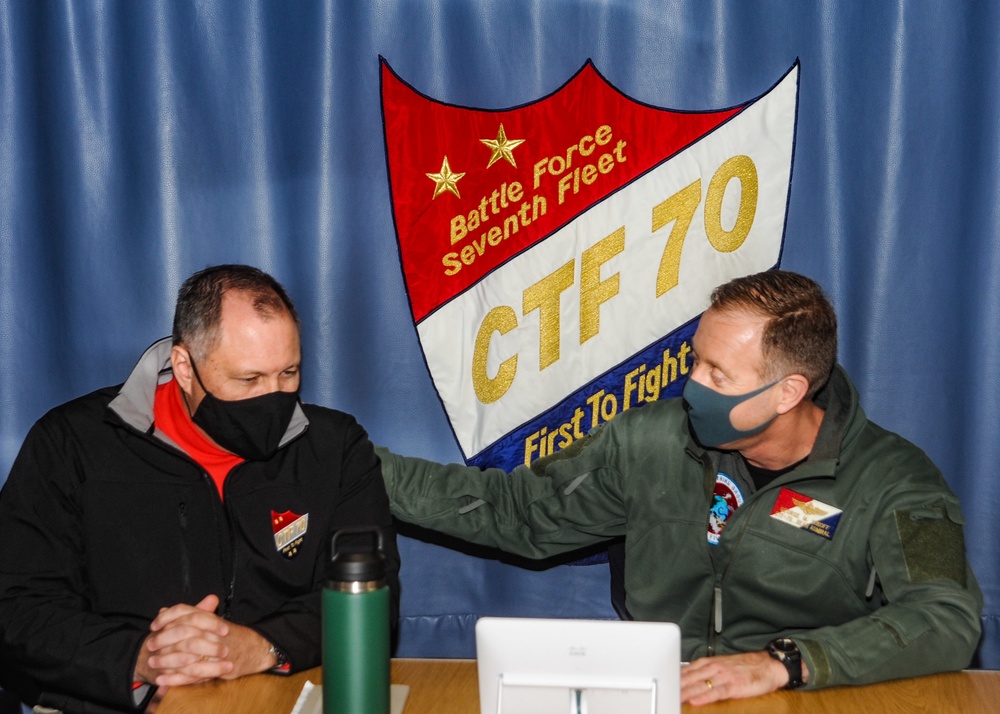 CTF-70 Conducts Change of Command