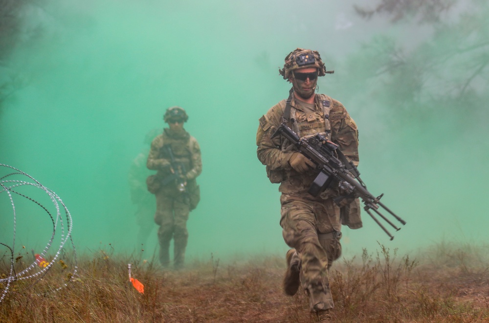 1-27 IN Live Fire Exercise at JRTC 21-01