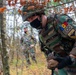 A Moldovan soldier conducts UXO training