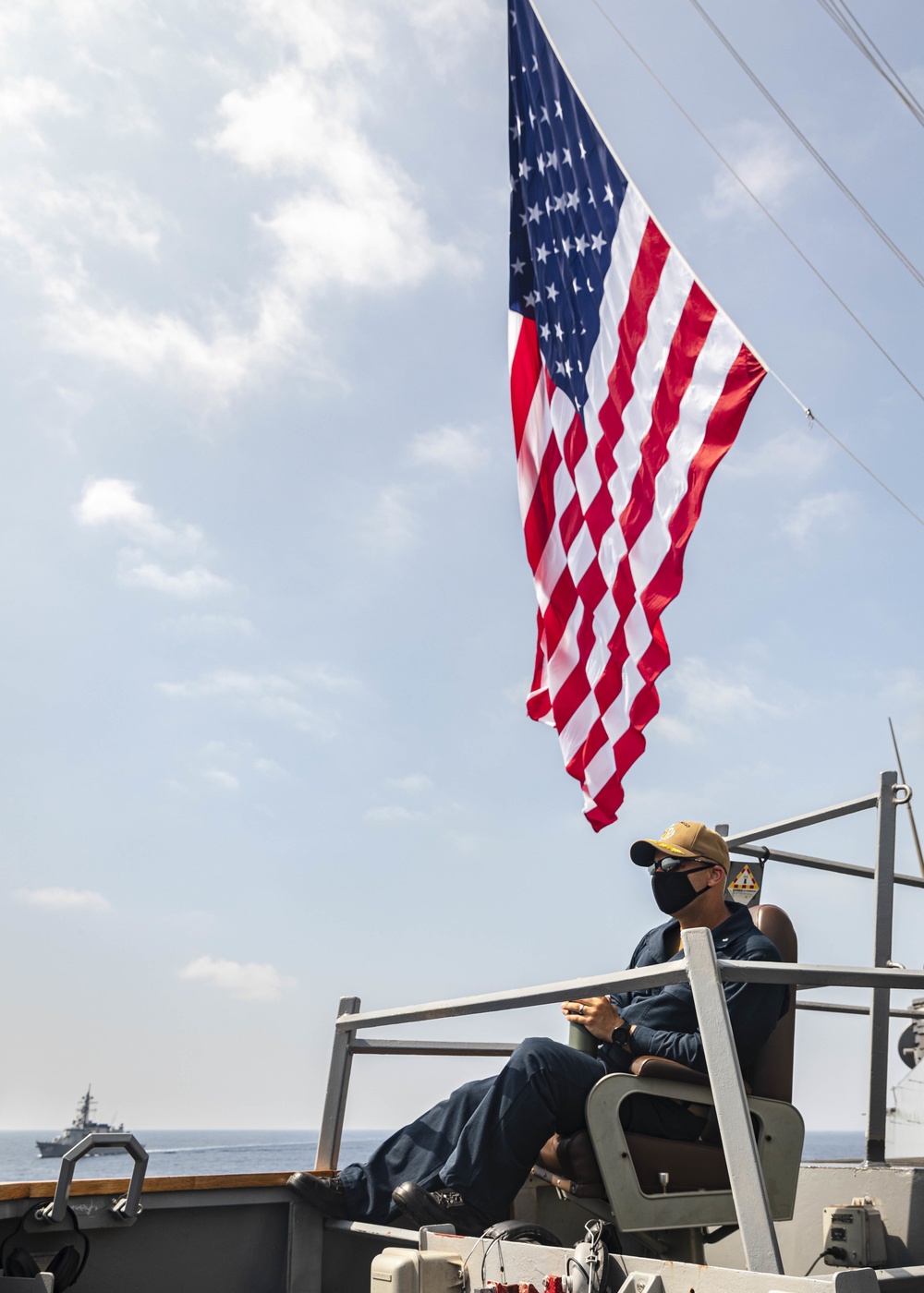 McCain participates in PHOTOEX during Malabar 2020