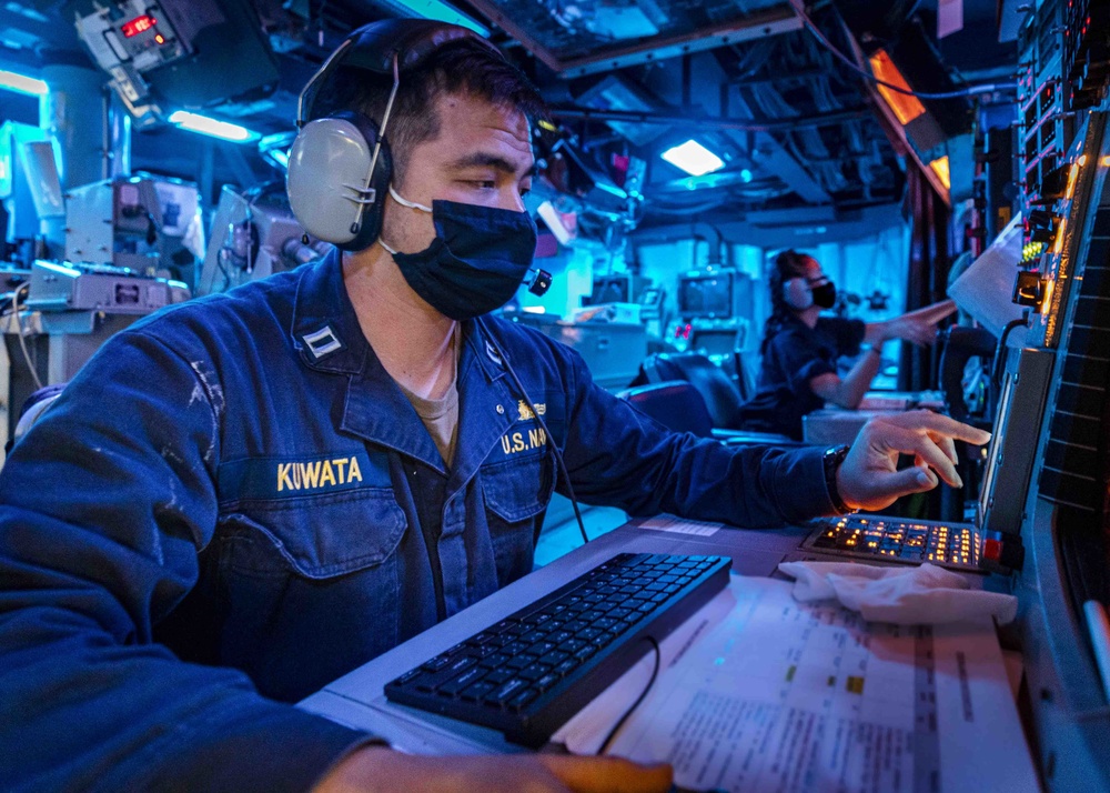 ASW Evolution aboard McCain during Malabar 2020