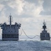McCain conducts RAS with INS Shakti, HMAS Ballarat during Malabar 2020