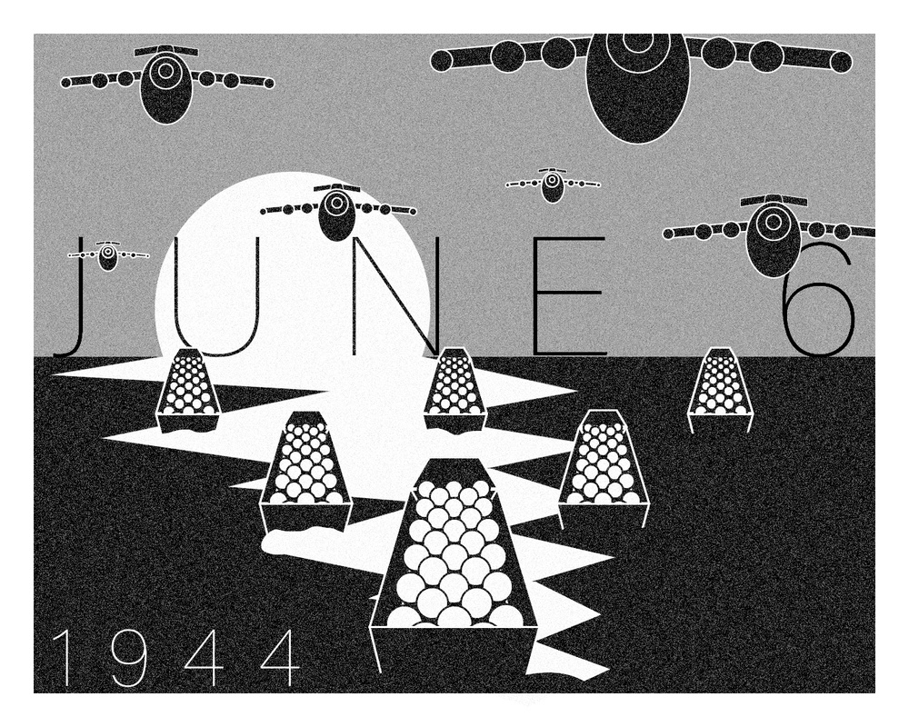 D-Day Anniversary Graphic