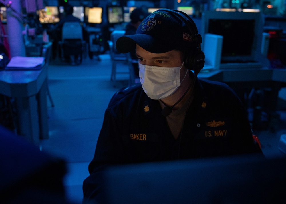 USS Barry Sailors Participate in Keen Sword 21