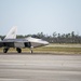 F-22s arrive for Checkered Flag