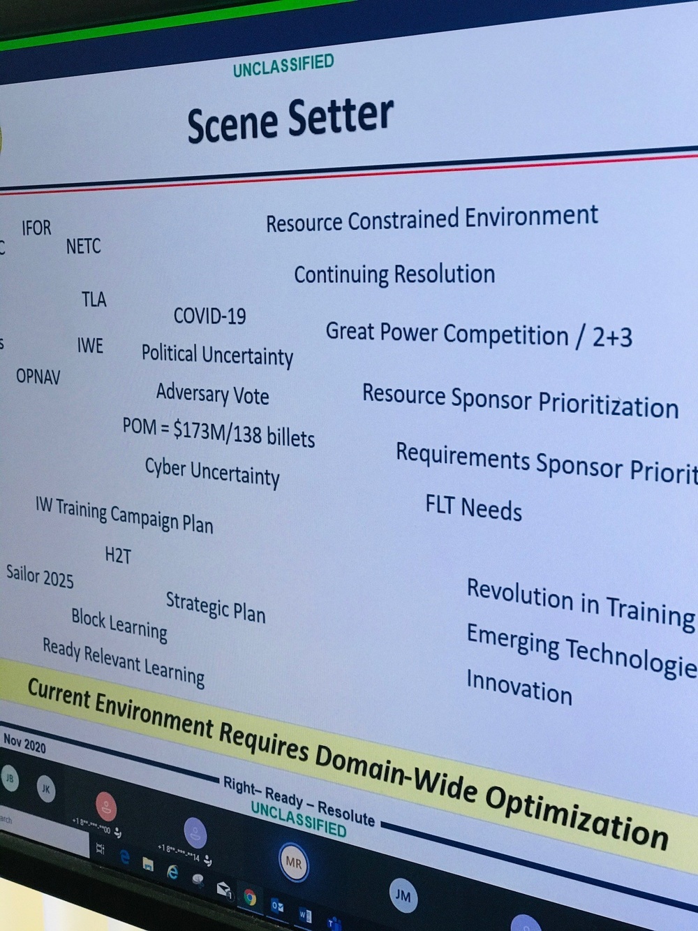 CIWT Conducts Domain-Wide Leadership Offsite Virtually