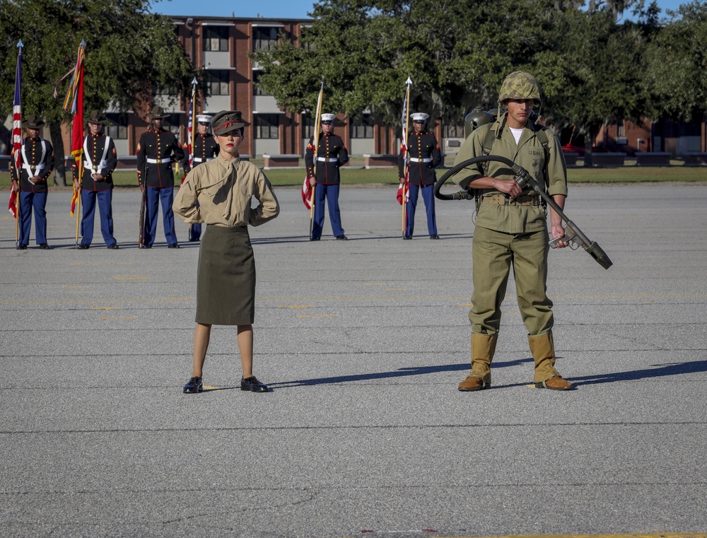 Marine Corps Recruit Depot Parris Island Birthday Pageant