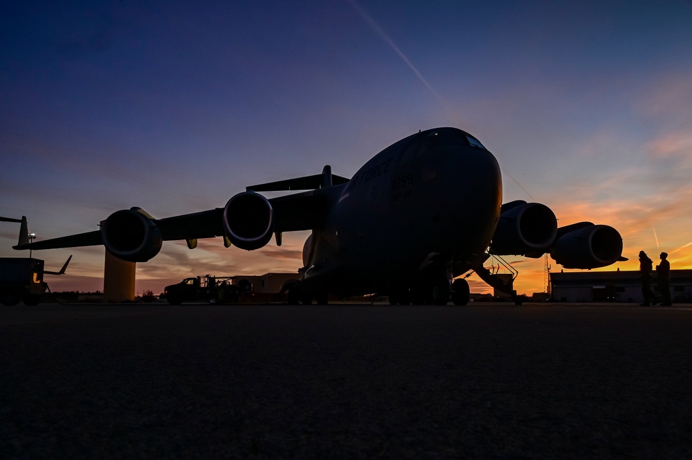 Fuel filled sunrise