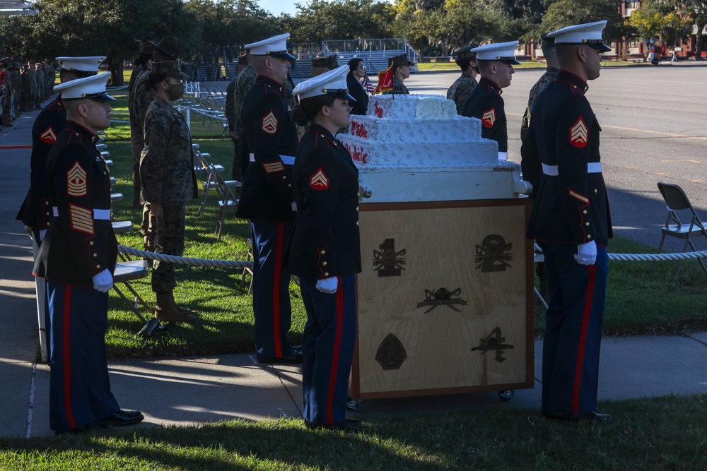 Marine Corps Recruit Depot Parris Island Birthday Pageant