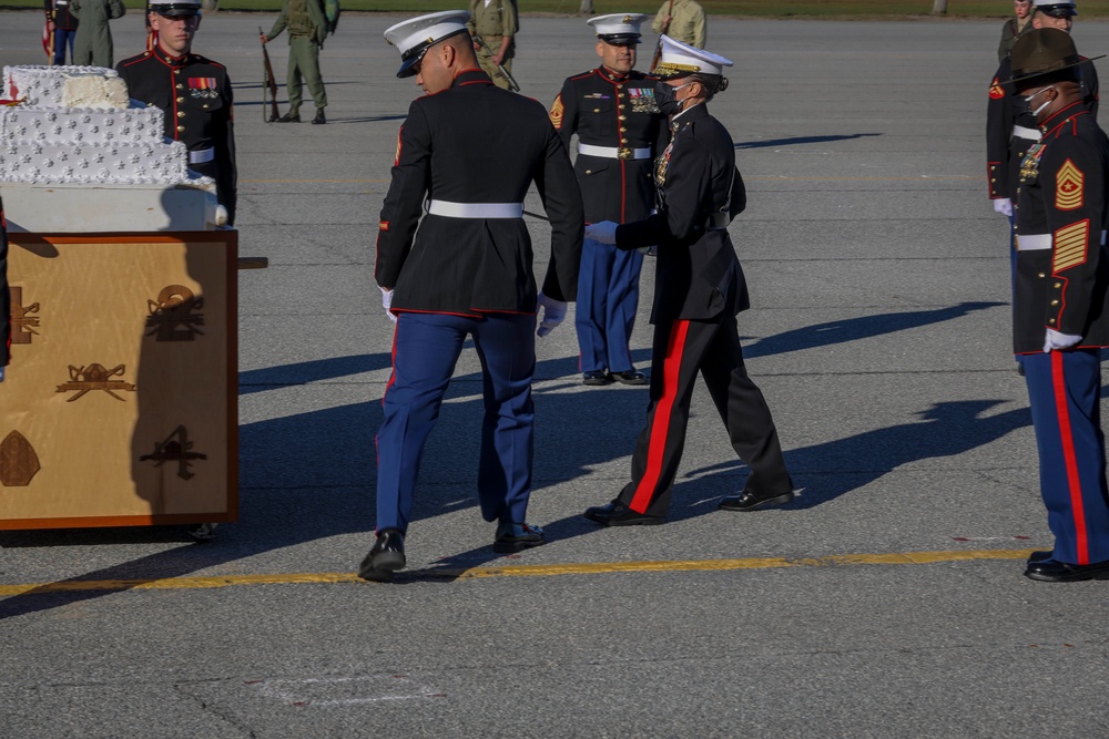 Marine Corps Recruit Depot Parris Island Birthday Pageant