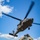 USAARL's UH-60M Black Hawk helicopter performing dynamic hoist operations