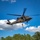 USAARL's UH-60M Black Hawk helicopter performing dynamic hoist operations