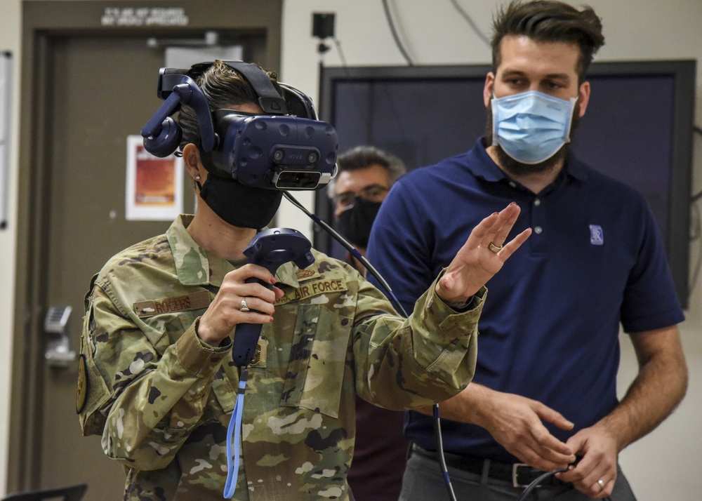 19th Air Force Leadership visits Kirtland; talks innovation and accelerating change