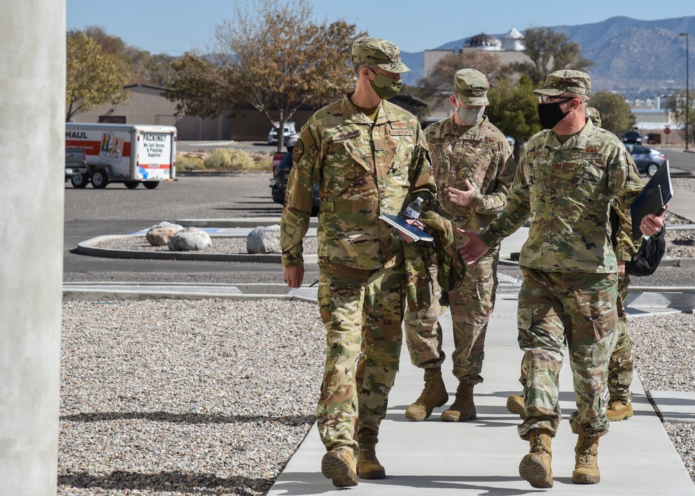 19th Air Force Leadership visits Kirtland; talks innovation and accelerating change