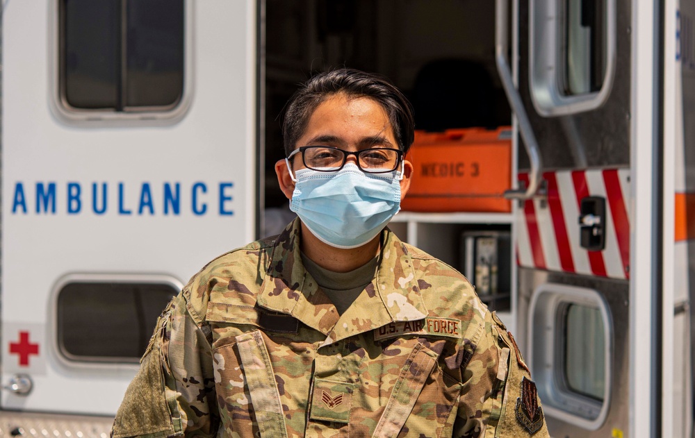 Creech Airmen at the 99 MDS Clinic