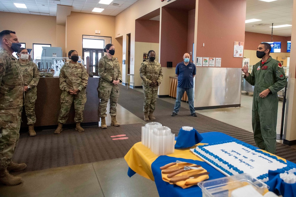 Creech Airmen celebrate USAF 73rd birthday