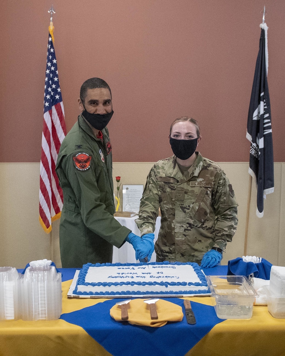 Creech Airmen celebrate USAF 73rd birthday
