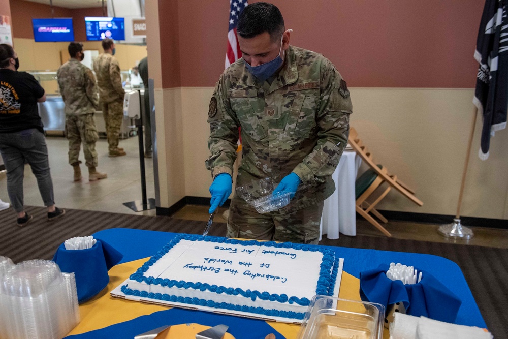 Creech Airmen celebrate USAF 73rd birthday