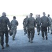 U.S. Marines with the 2nd Landing Support Battalion command team toured the Combat Logistics Company (CLC) 21 Aerial Port of Embarkation/Debarkation (APOE/D)