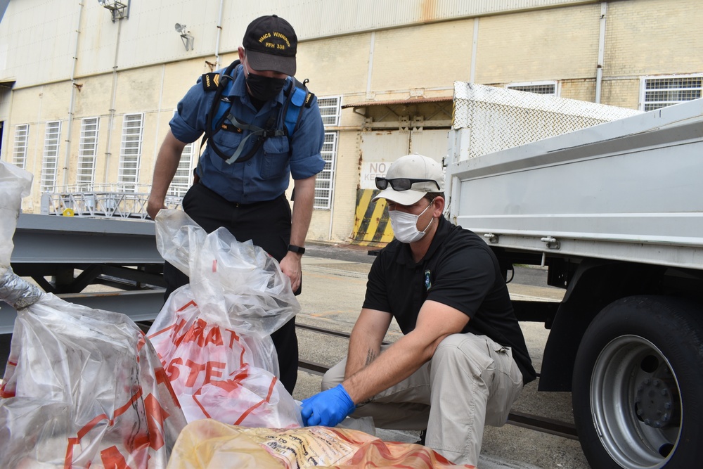 NAVSUP FLC Yokosuka CHRIMP techs support Royal Canadian Navy