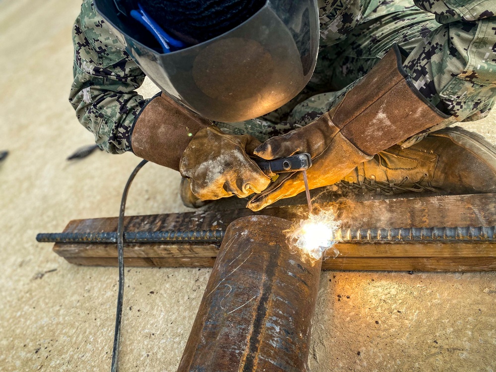 NMCB-3 Constructs USMC G/ATOR Facility in Okinawa