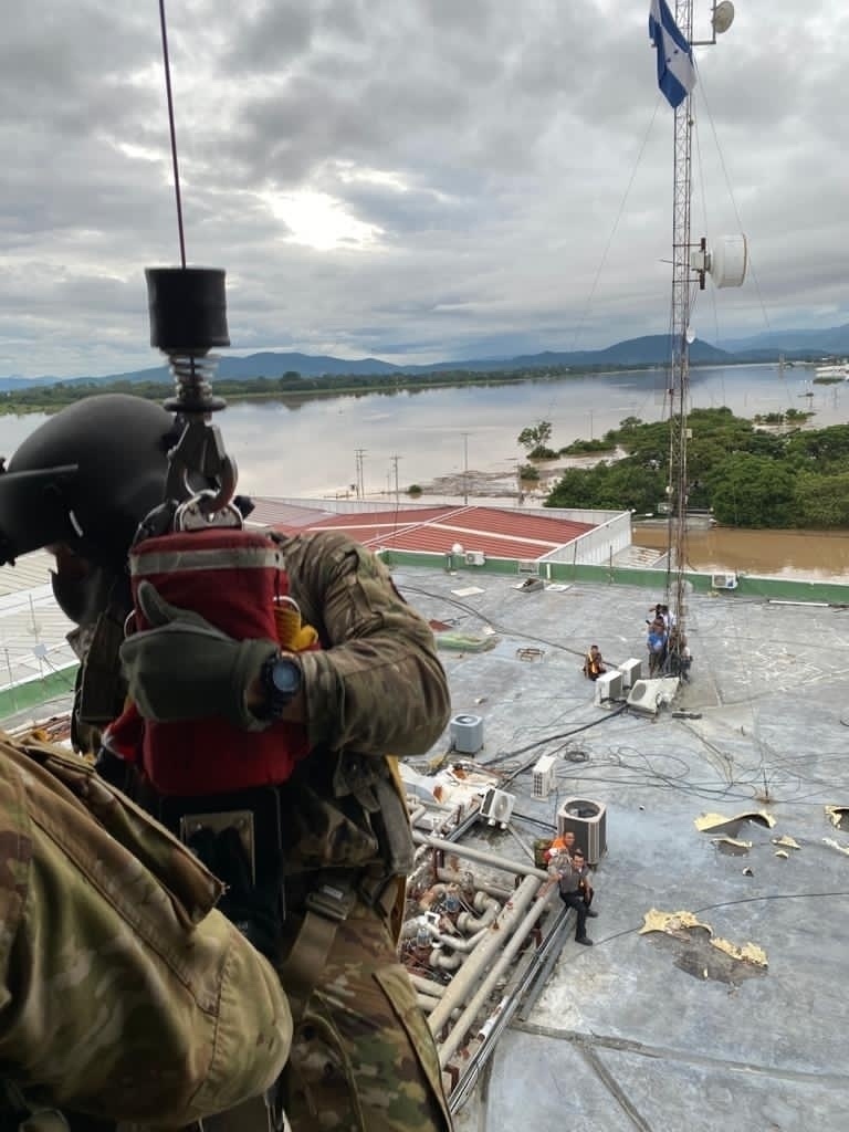 JTF-Bravo rescues victims of Hurricane Eta