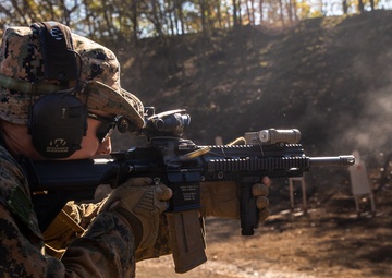 U.S. Marines participate in advanced marksmanship drills during exercise Fuji Viper 21.1