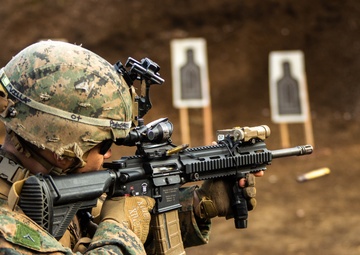 U.S. Marines participate in advanced marksmanship drills during exercise Fuji Viper 21.1