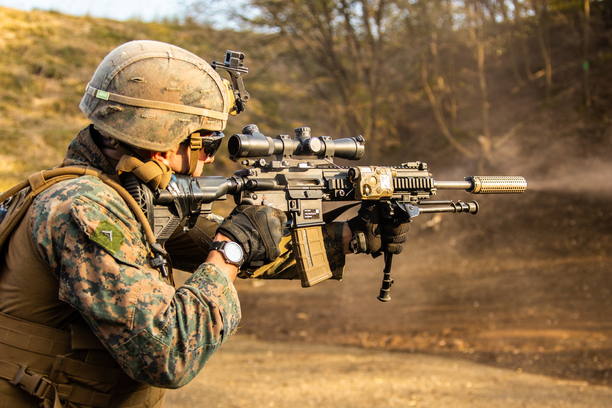 DVIDS - Images - U.S. Marines participate in advanced marksmanship