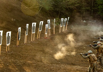 U.S. Marines participate in advanced marksmanship drills during exercise Fuji Viper 21.1