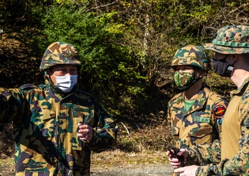 U.S. Marines participate in advanced marksmanship drills during exercise Fuji Viper 21.1