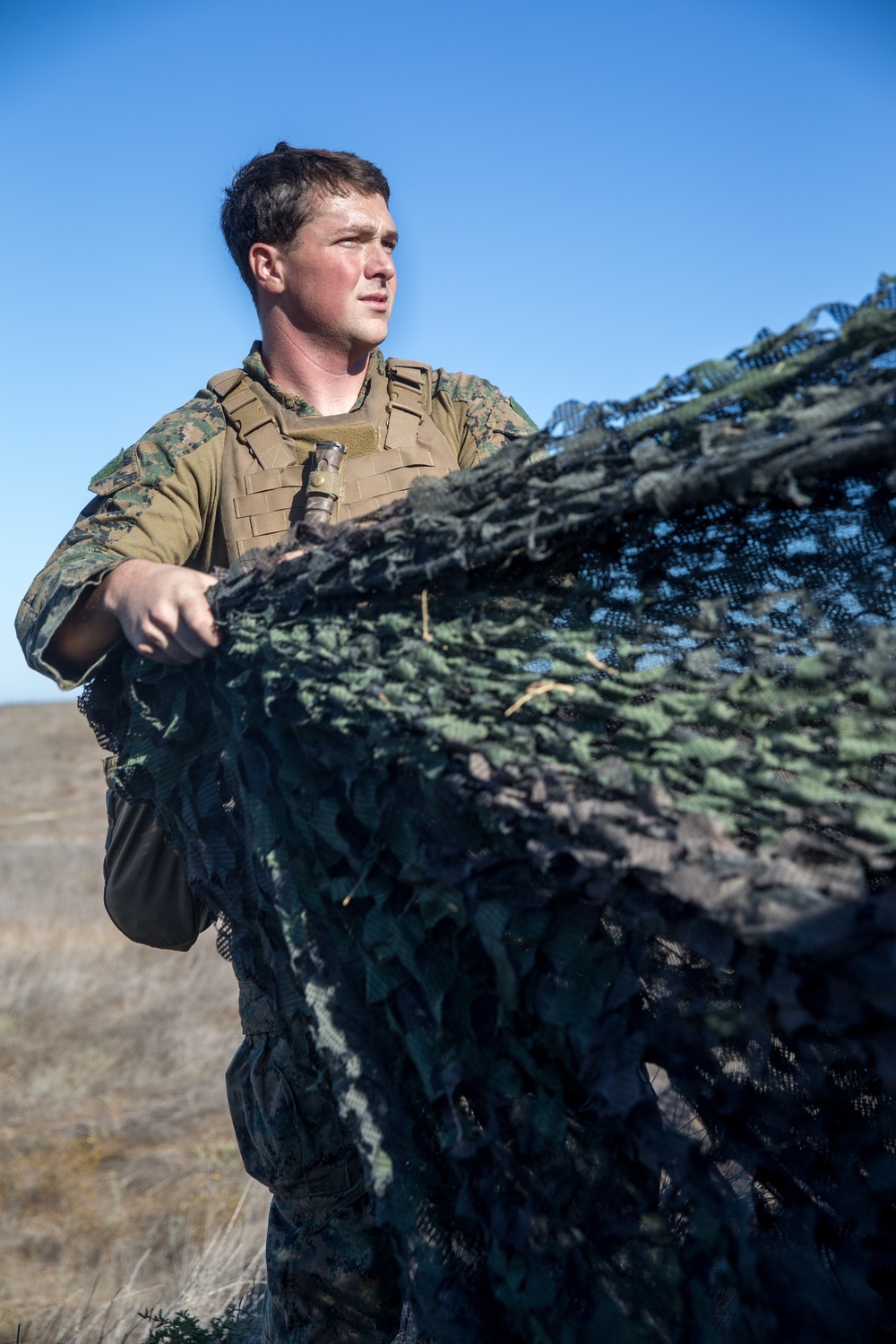 15th MEU Marines establish firing points with HIMARS