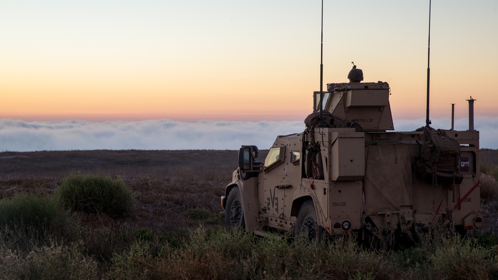 15th MEU Marines establish firing points with HIMARS