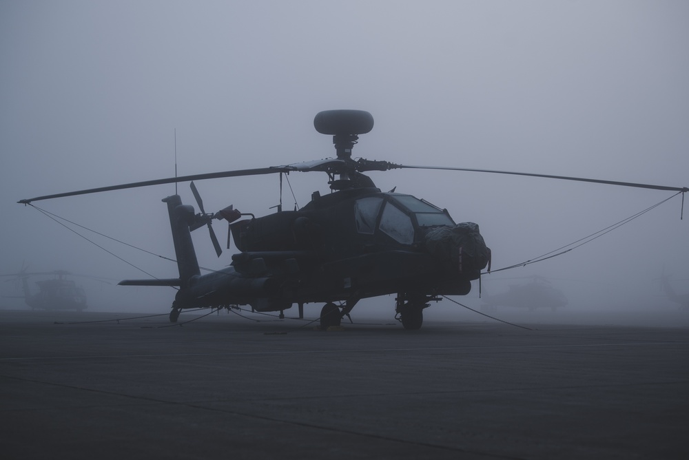 Apache in fog