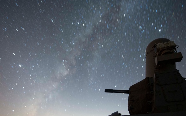 Sterett Steams in the Gulf of Oman