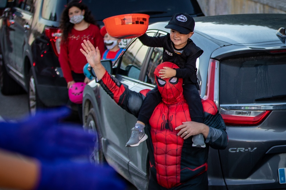 “We Go to Them” – Rota’s Reverse Trick or Treat